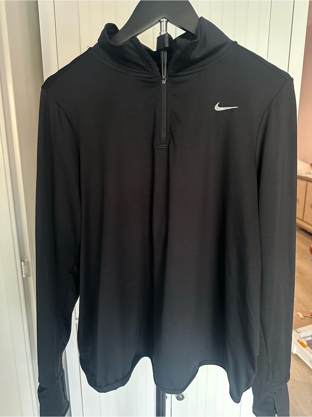Nike Black Quarter-Zip Performance Pullover